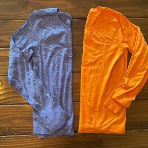 Long sleeve Swiftly Tech Lululemon Workout Top